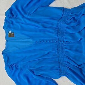 Taylor Woman Blue Dress, Size‎ 14W